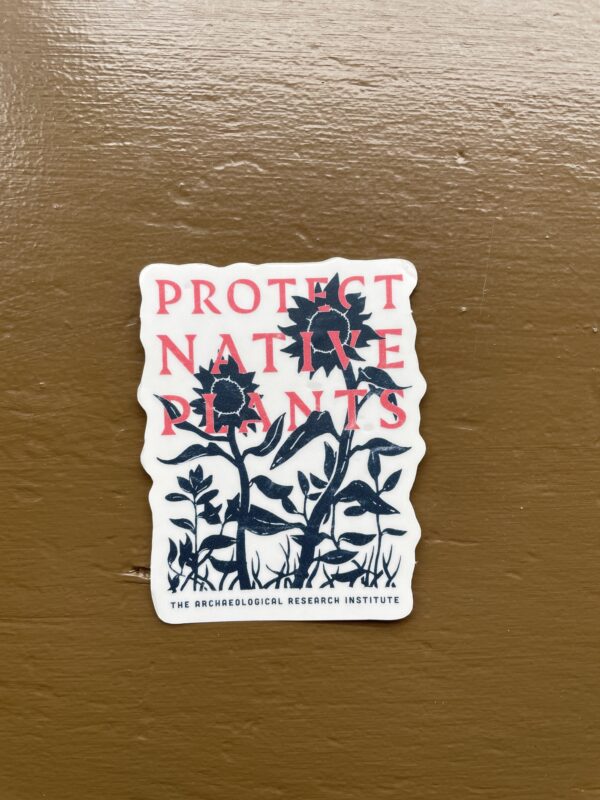 Protect Native Plants Sticker