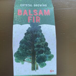 Crystal Growing Balsam Fir