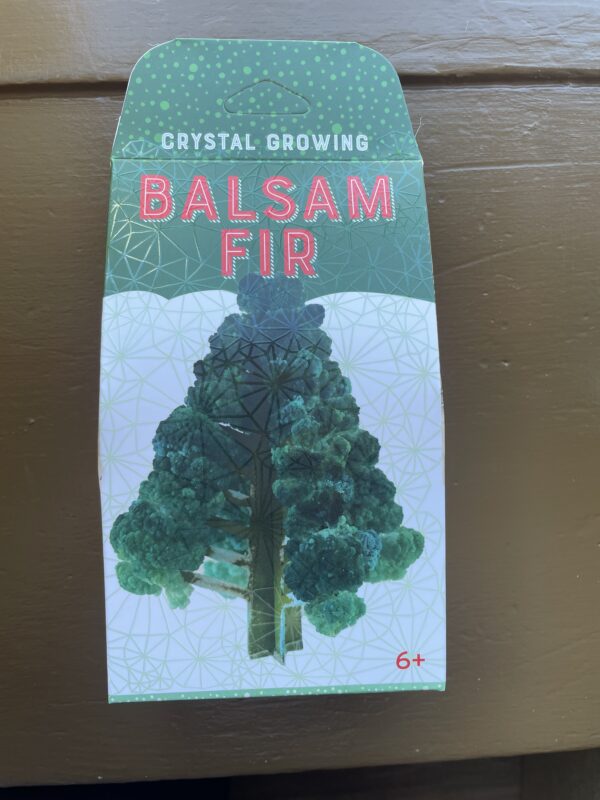 Crystal Growing Balsam Fir