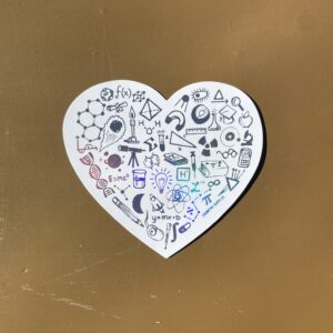 Science is Love Sticker
