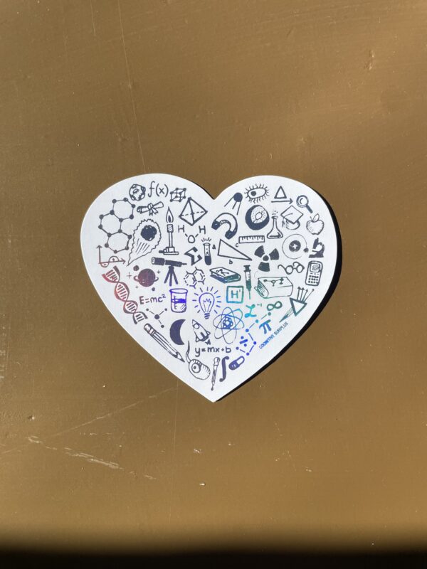 Science is Love Sticker