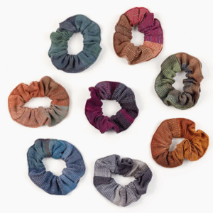 Handwoven Bamboo Scrunchie