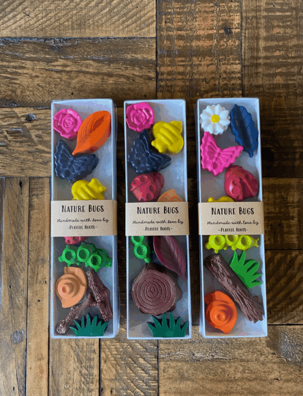 Nature Bugs Crayon Set