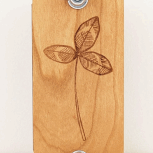 Flower Press with Clover Design (Pocket Size)