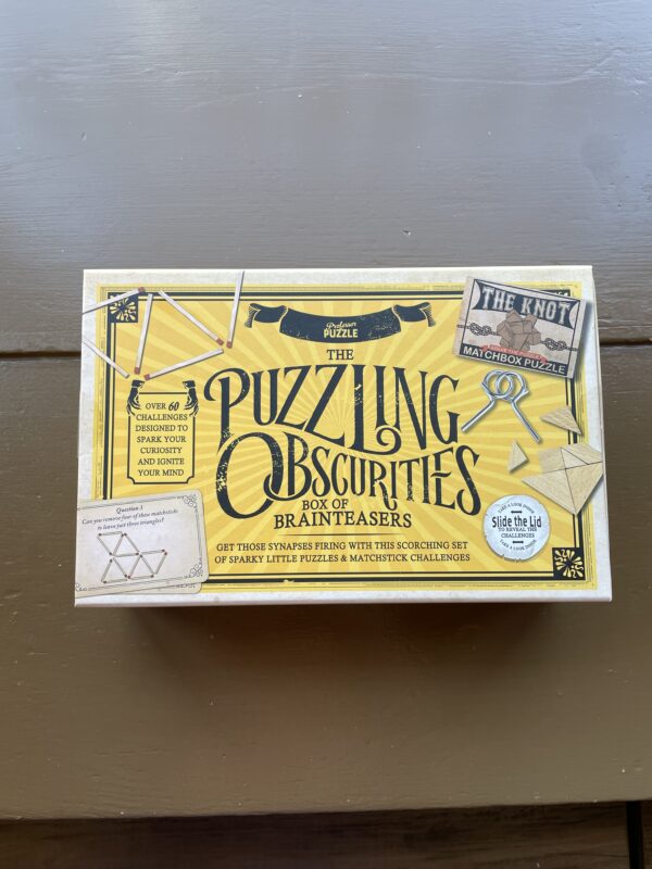 Puzzling Obscutites-Mix of Brainteasers in Matchbox