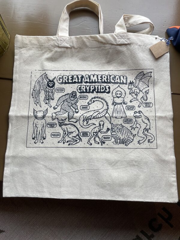 Great American Crytpids Tote Bag