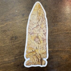 Archaic Side Notched Point Sticker