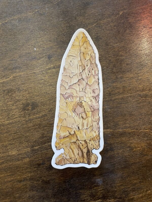 Archaic Side Notched Point Sticker