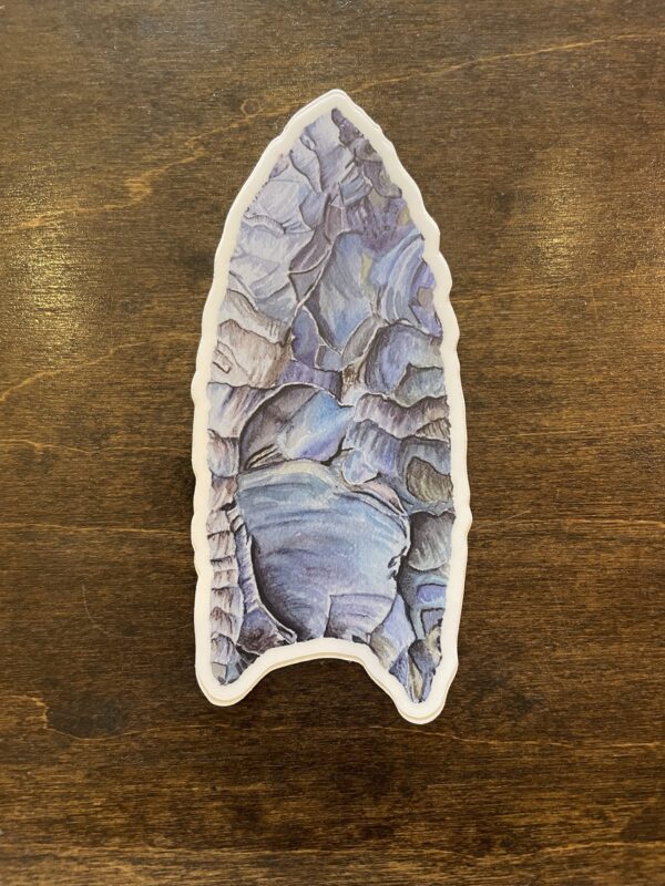 Clovis Point Sticker