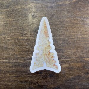 Cahokia 3- Notch Serrated Point Sticker