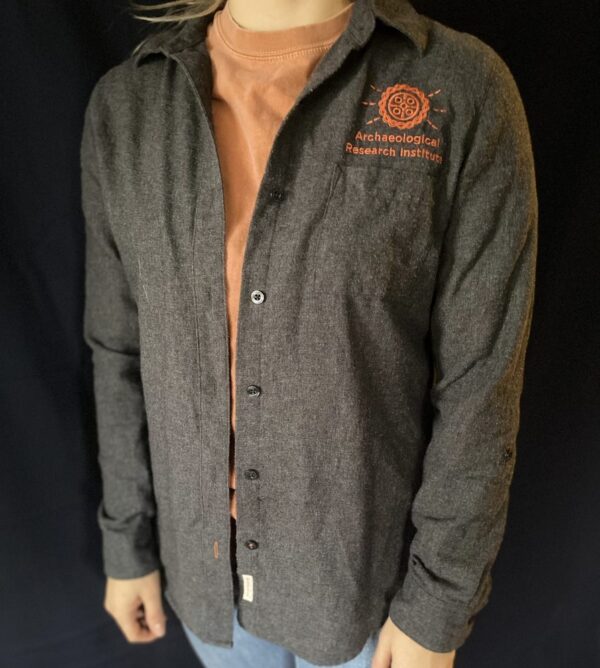 Grey Button Up Long Sleeve