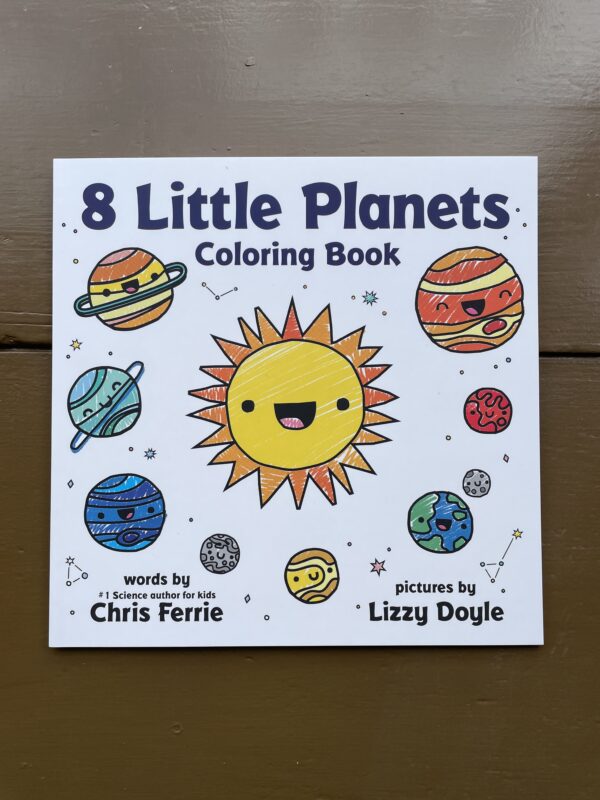 8 Little Planets Coloring Book