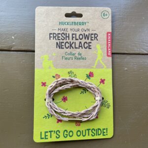 Make Your Own Fresh Flower Necklace Huckleberry