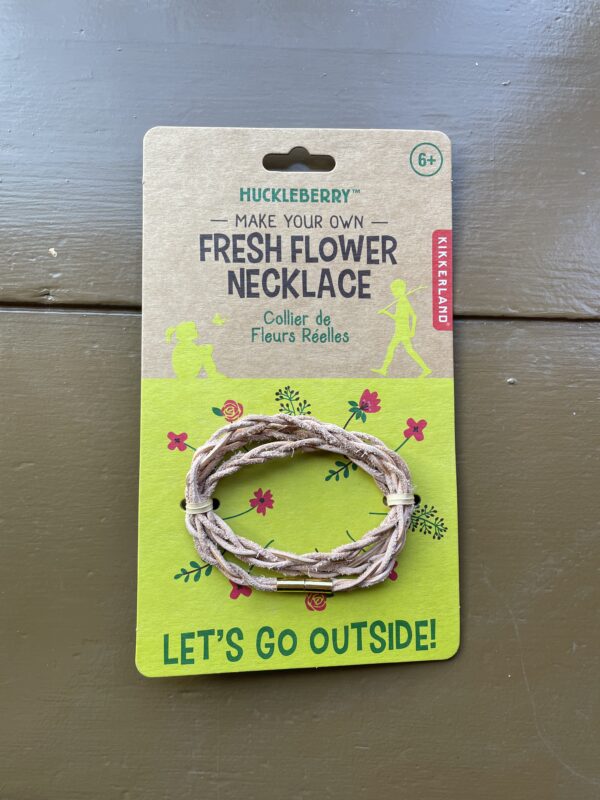 Make Your Own Fresh Flower Necklace Huckleberry