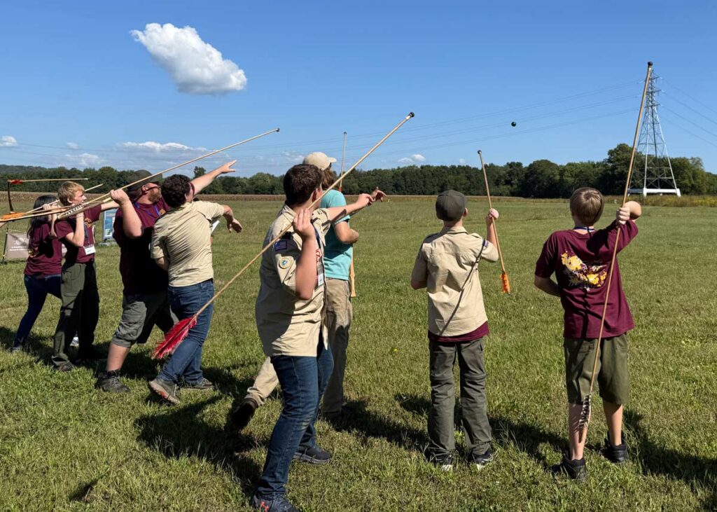 Dart Making Hands on History: Dart Making and Fletching | The Archaeological ...